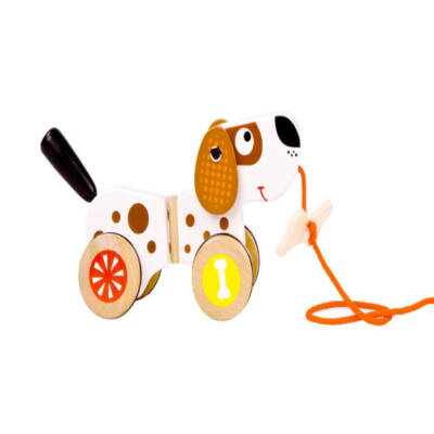 Houten Trekhond Stip