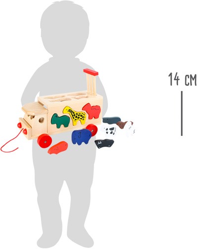 Dierentuinwagen met vormenstoof - Afbeelding 2