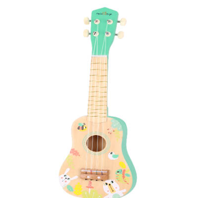ZaciaToys Houten Ukulele Gitaar