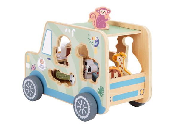 ZaciaToys houten safari jeep - Afbeelding 5